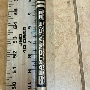 Easton ACE 500 Arrow Shaft - Black and White